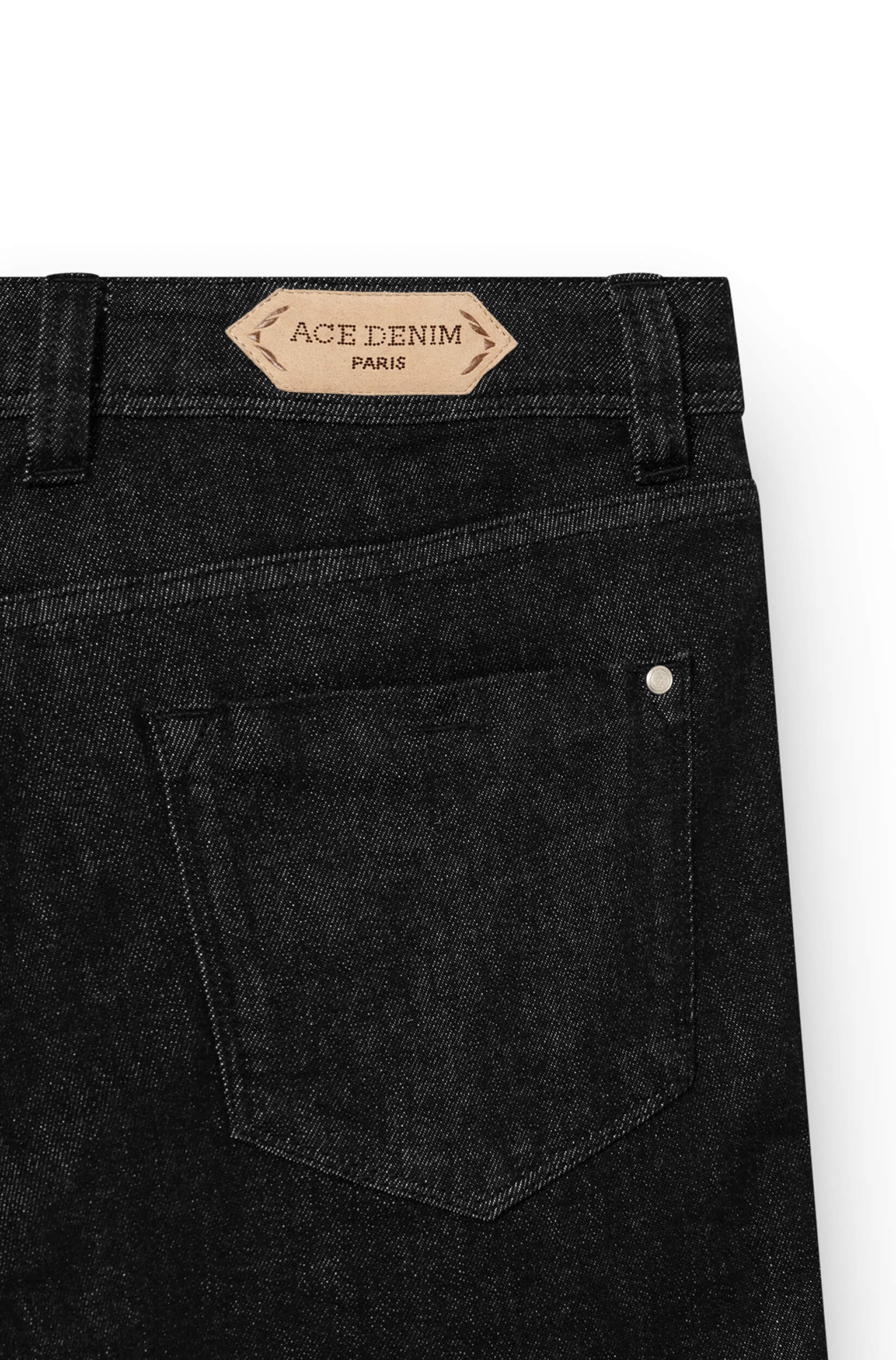 Beige patch Ace Denim Paris