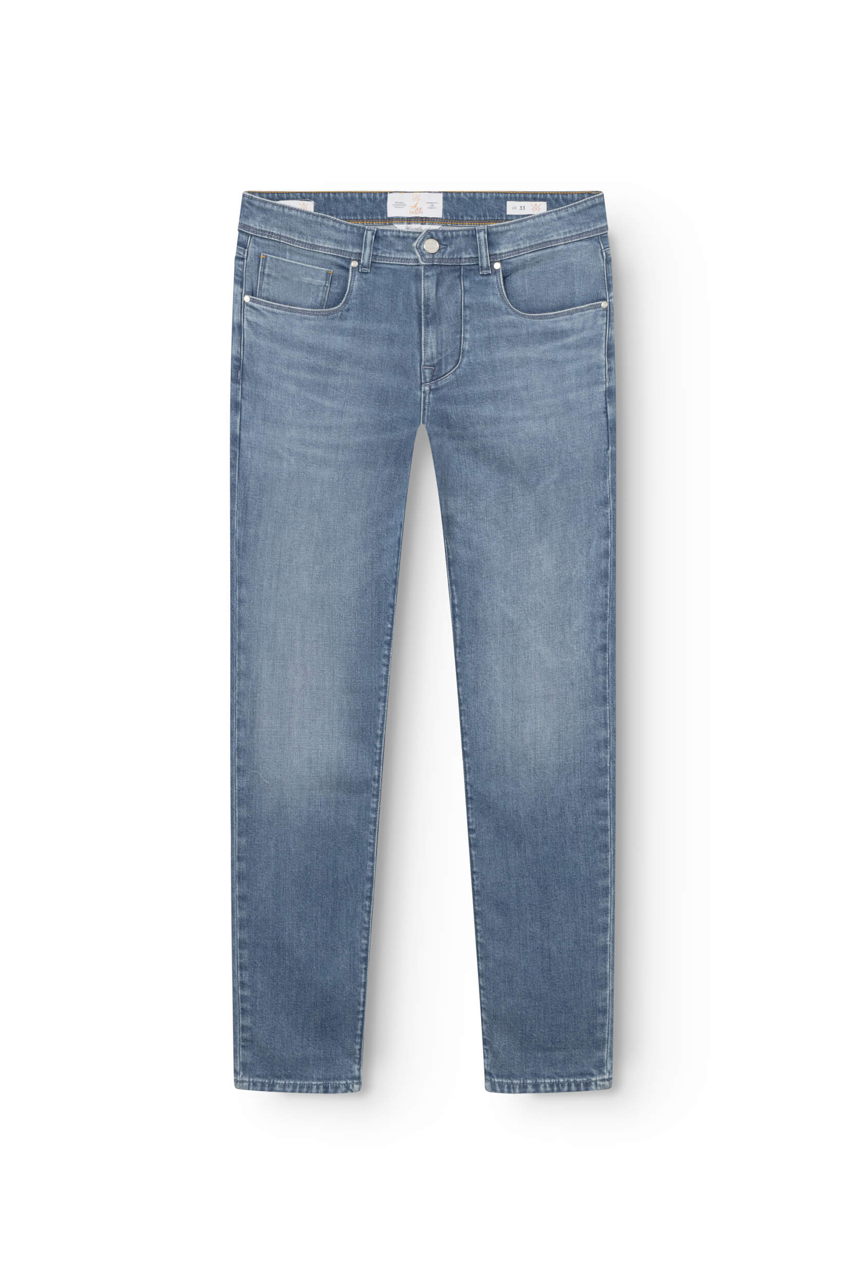 light blue Ace Denim Paris jeans in cashmere front view