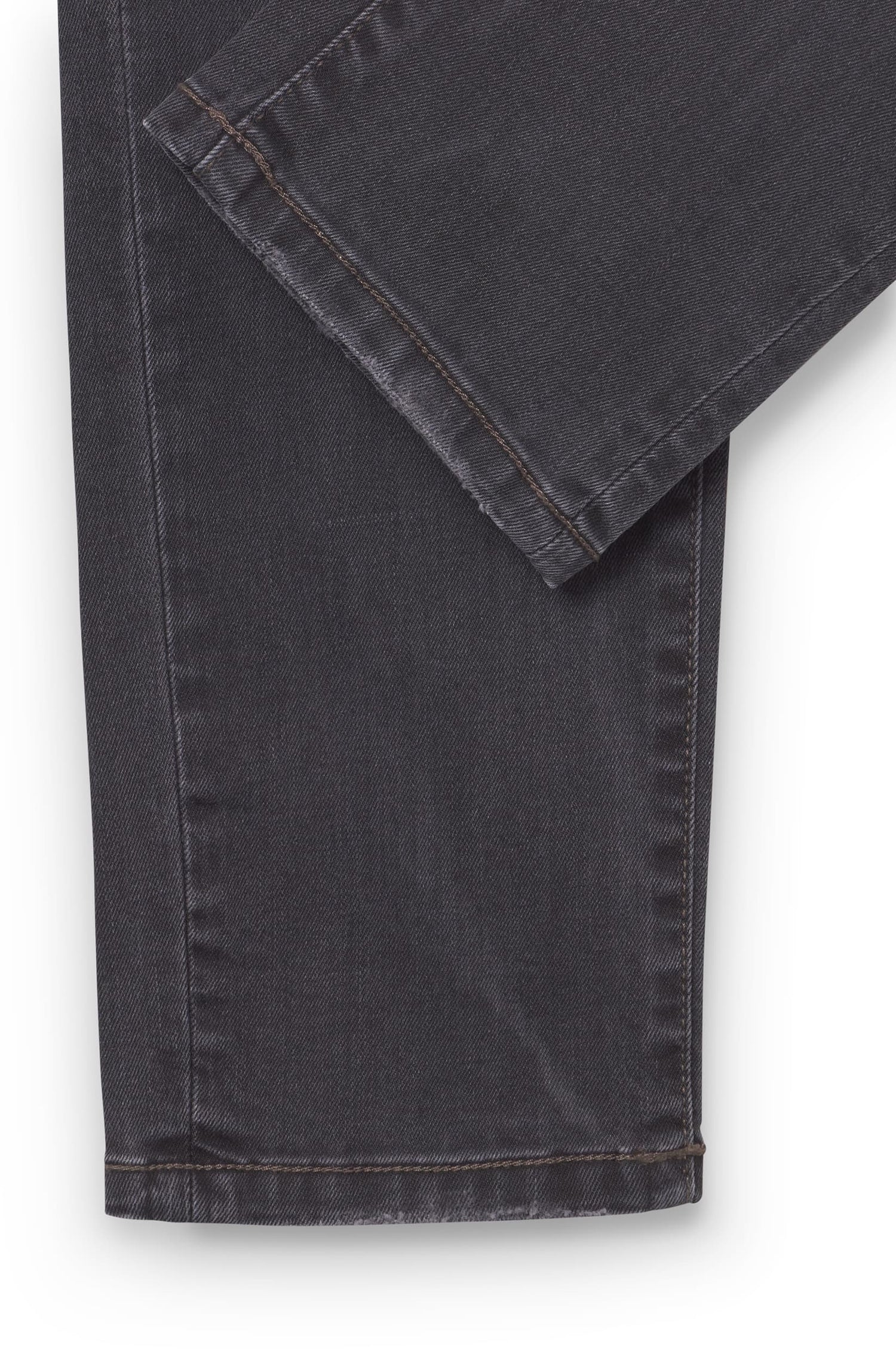 Jeans slim homme gris foncé kaki Vue 7 - Ace Denim Paris