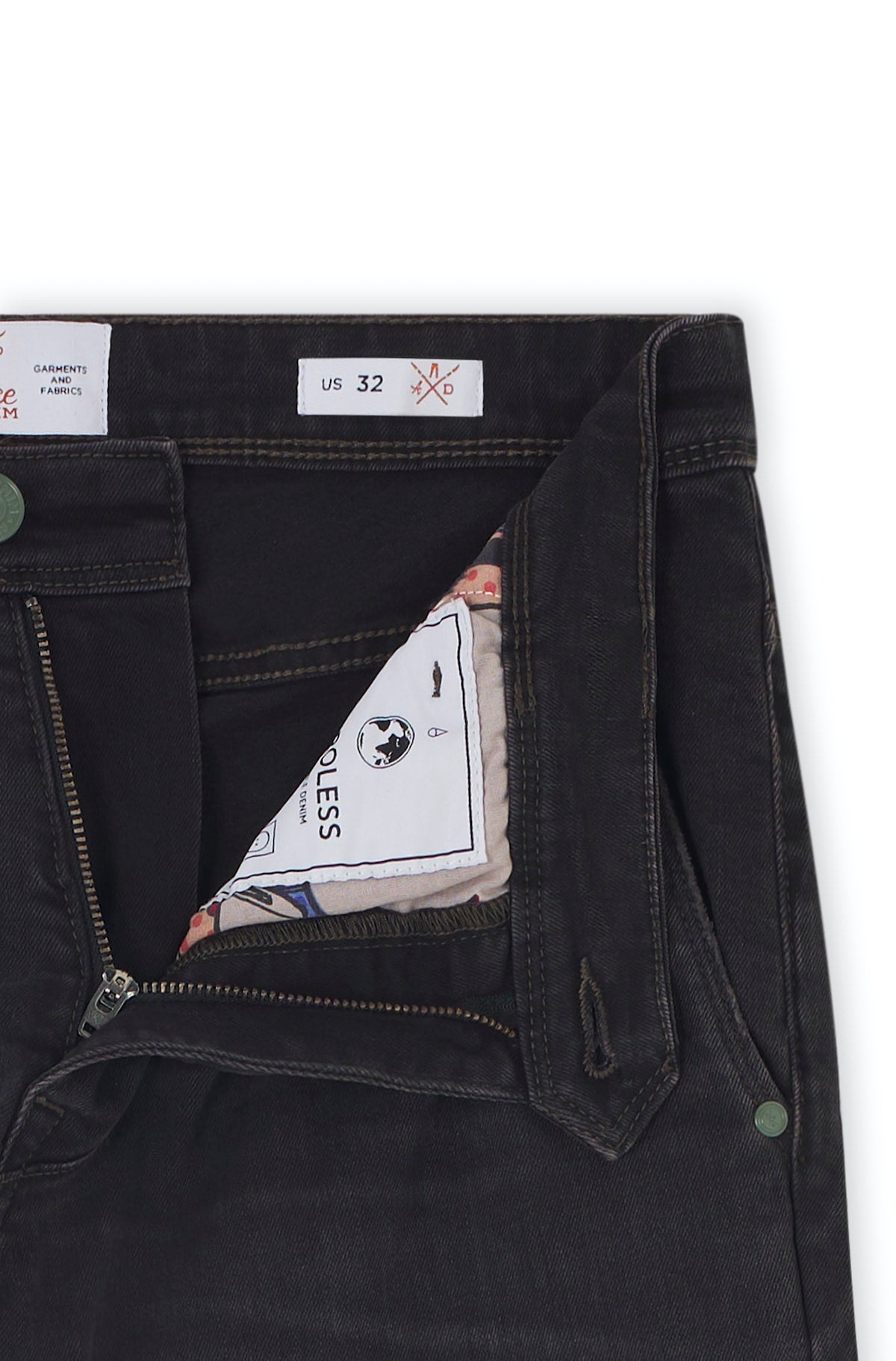 Pantalon Milano homme gris foncé Vue 2 - Ace Denim Paris
