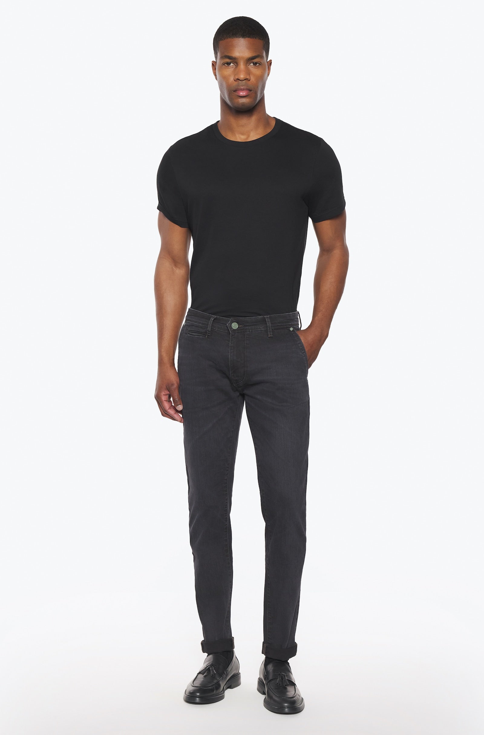 Pantalon Milano homme gris foncé - Ace Denim Paris