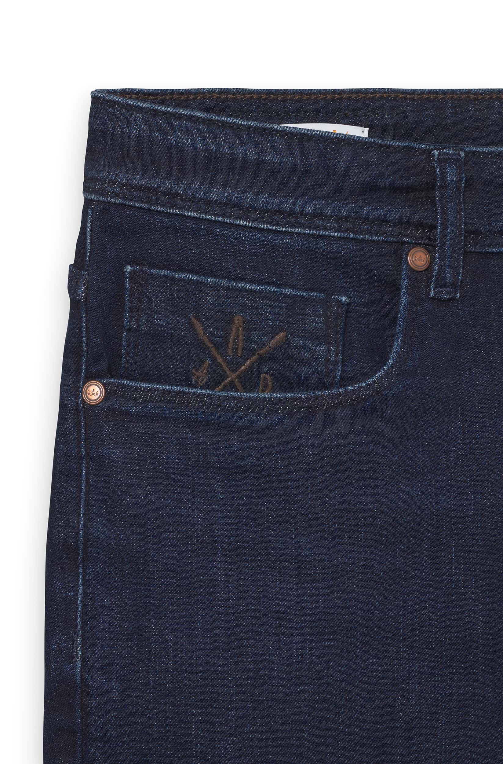 Jeans slim homme pierre foncé brun Vue 2 - Ace Denim Paris