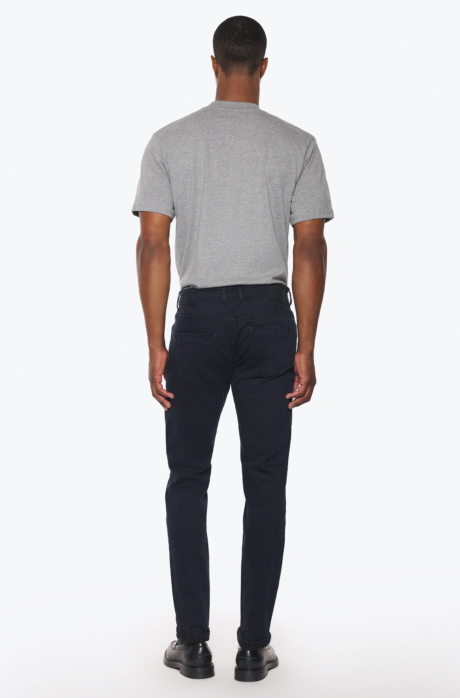 Jeans slim homme pierre moyen noir Vue 3 - Ace Denim Paris