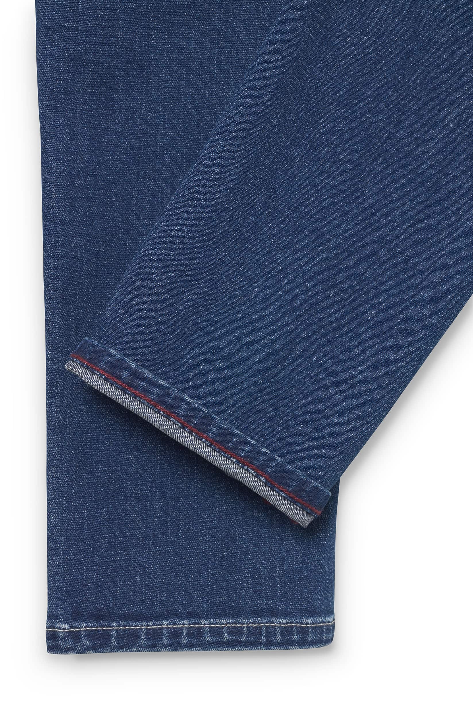 Jeans slim homme pierre moyen bordeaux Vue 7 - Ace Denim Paris