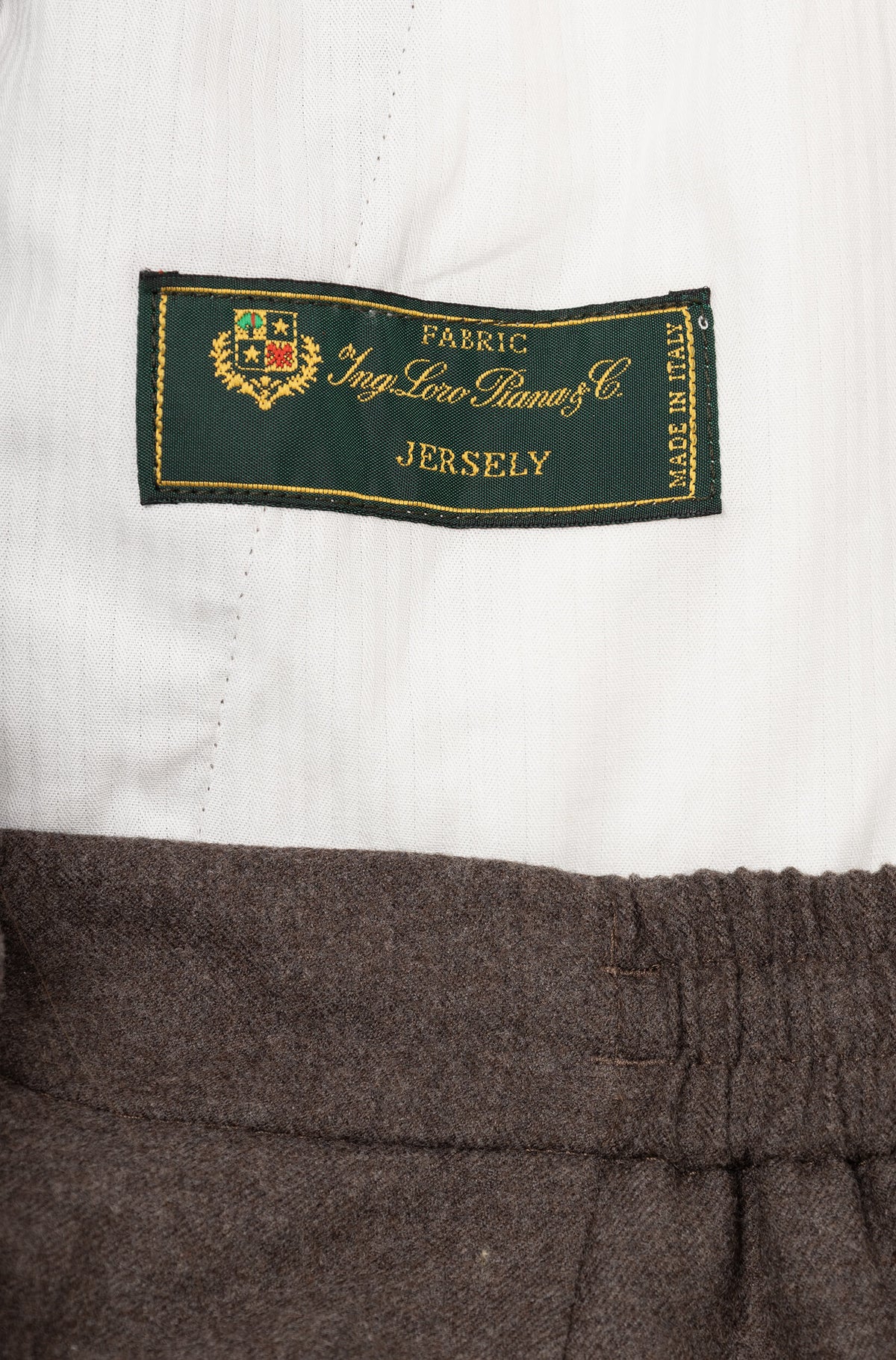 AD 47 - Straight-Leg Pleated Trousers in Brown Merino Wool