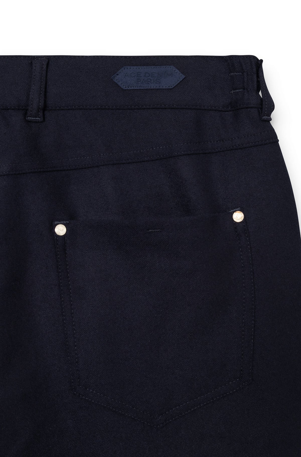 AD 45 - Navy Wool Flannel Trousers