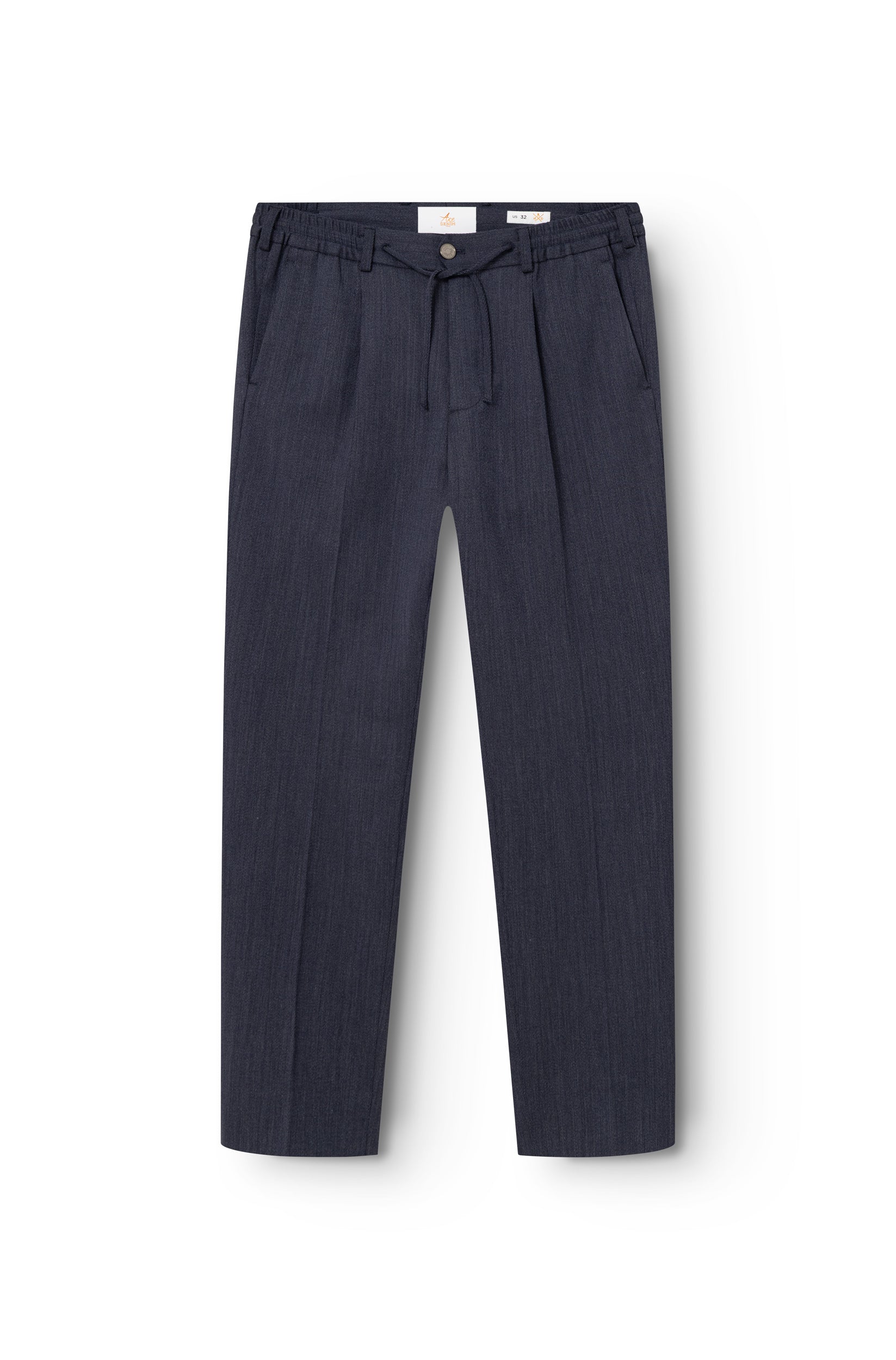 AD 37 - Virgin Wool Trousers in Indigo