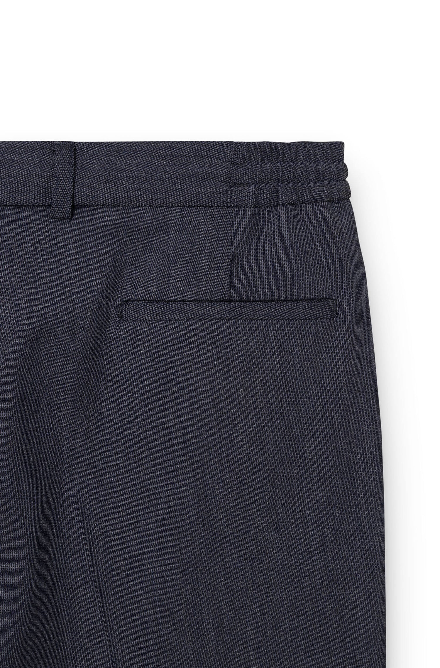 AD 37 - Virgin Wool Trousers in Indigo