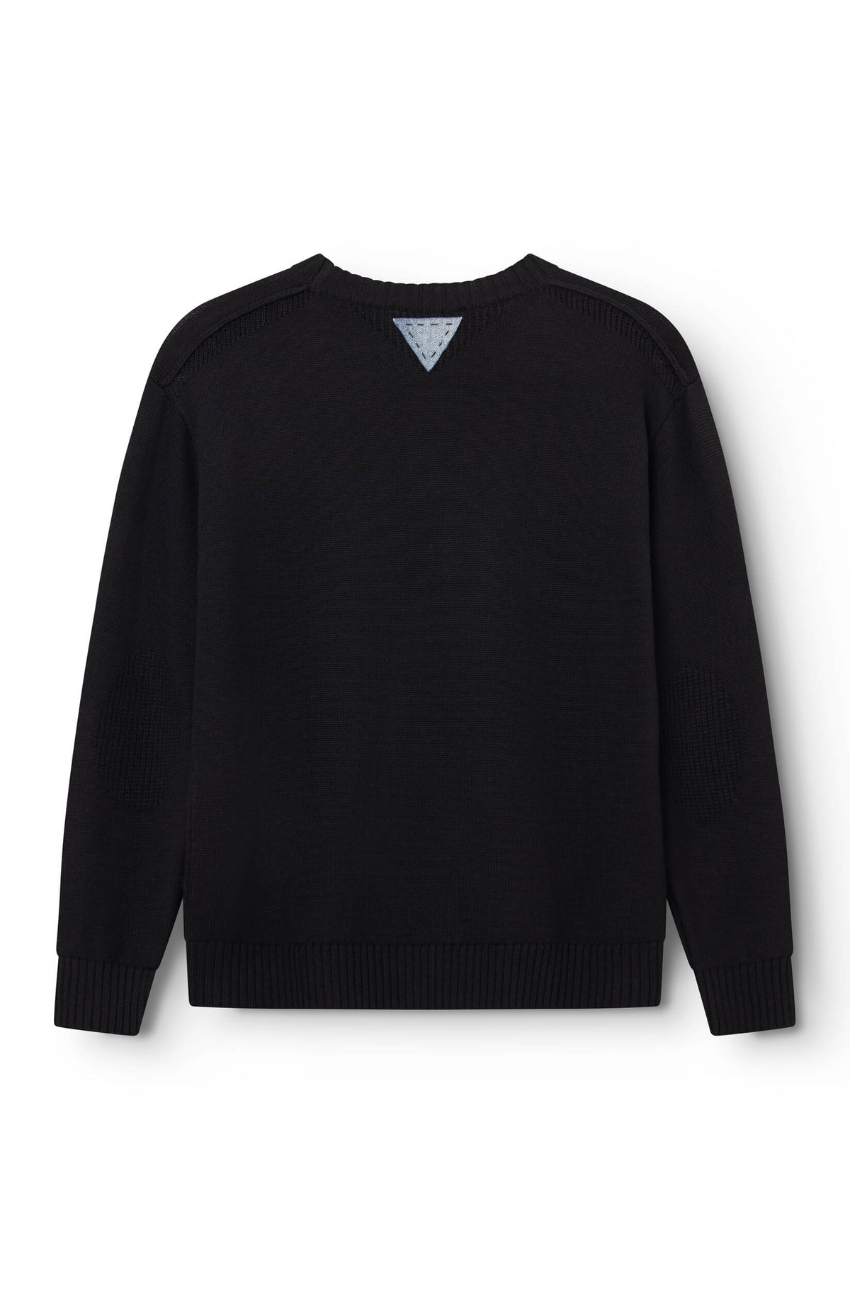AD 199 - Pull à Col Rond en laine Noir