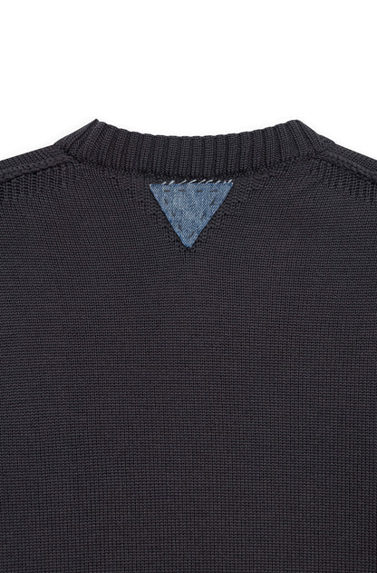 AD 199 - Round Neck Wool Sweater Taupe