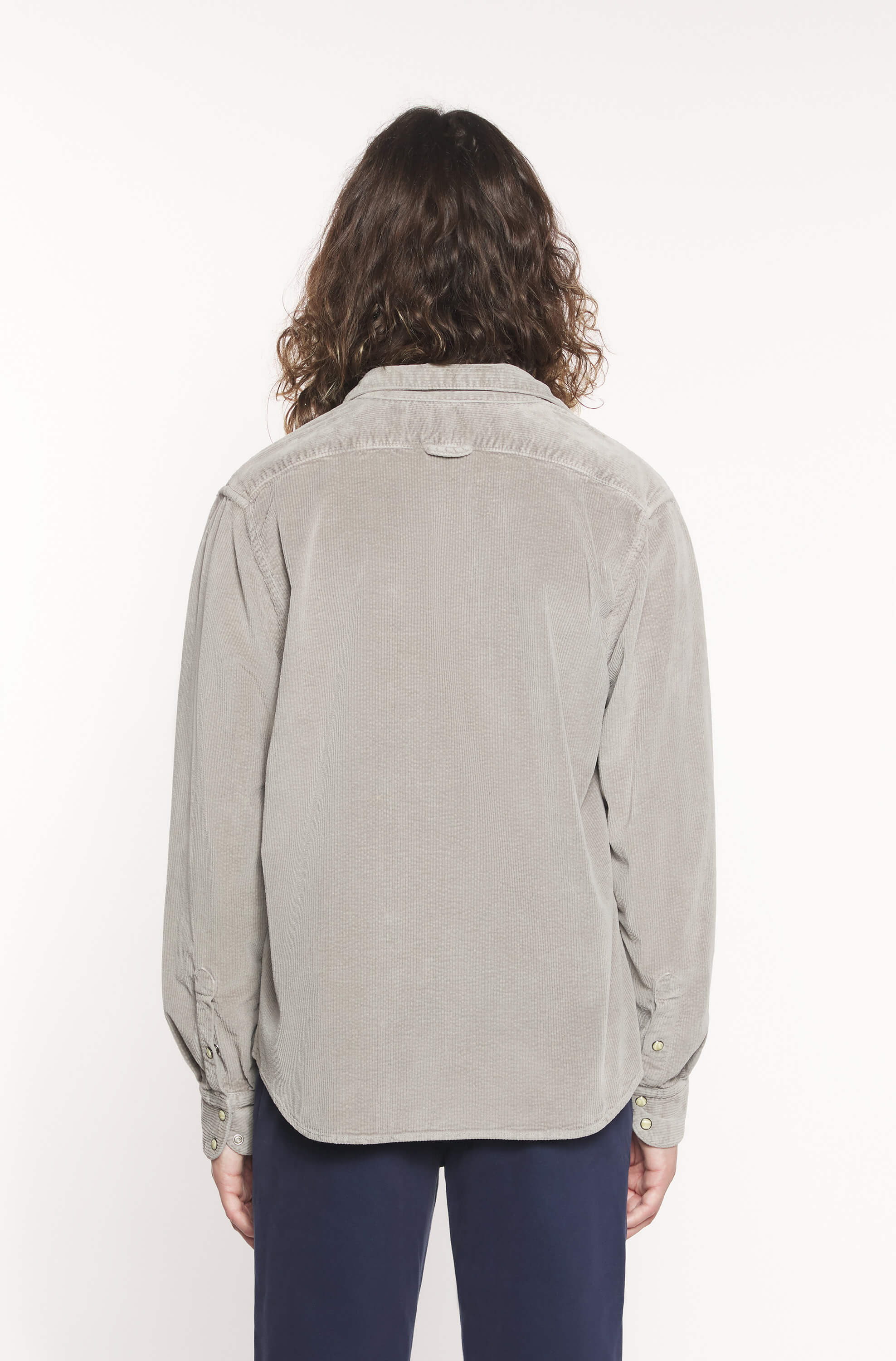AD 89 - Ash Grey Corduroy Overshirt
