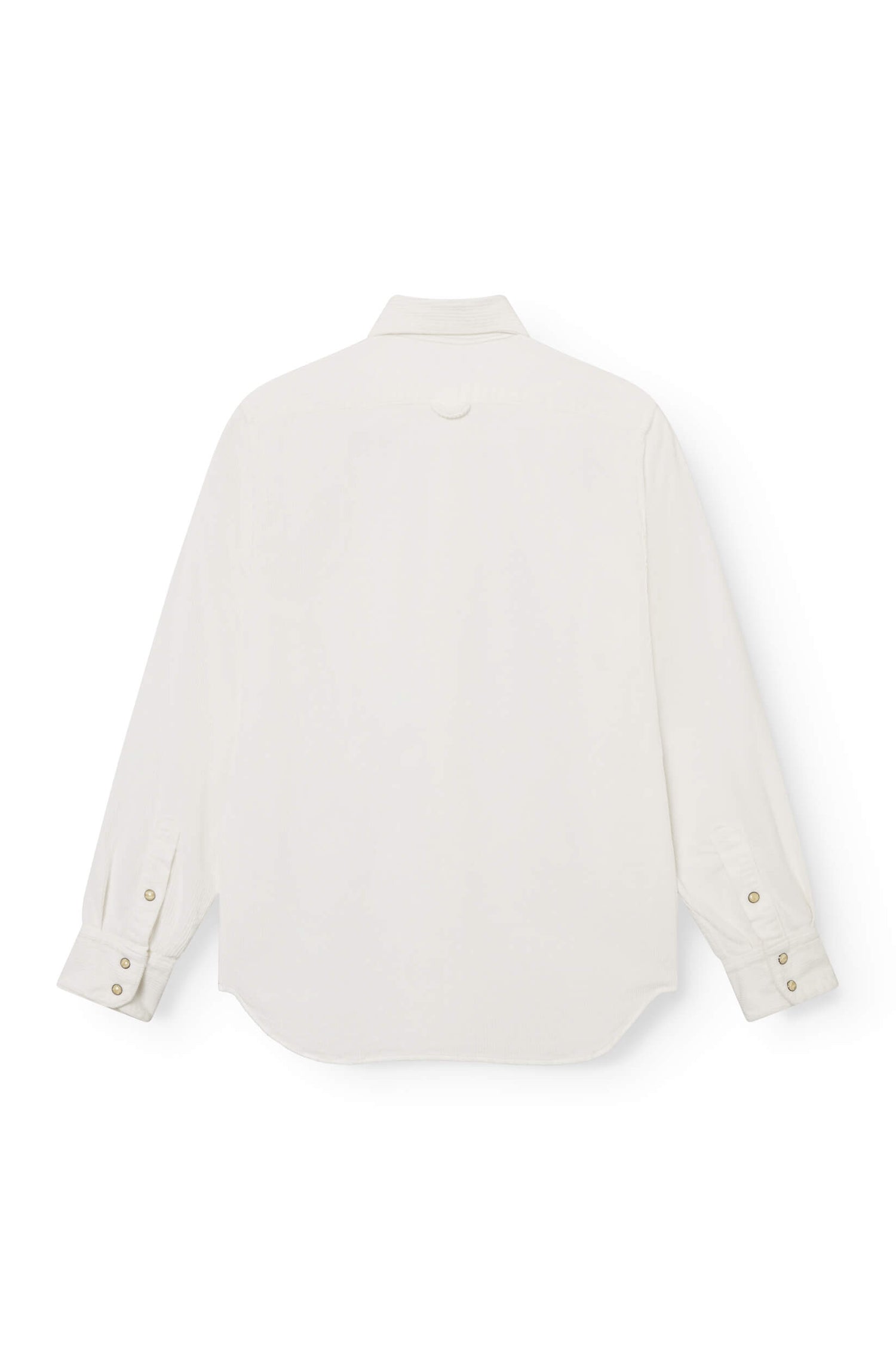 AD 89 - Surchemise en Velours Blanc Cassé