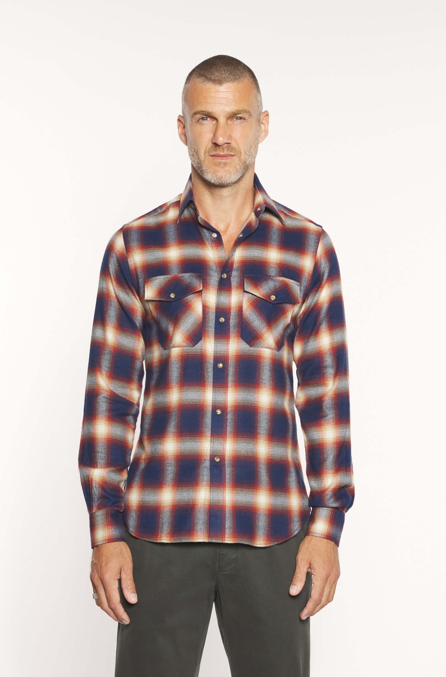 AD 177 - Chemise en flanelle de coton Japonais