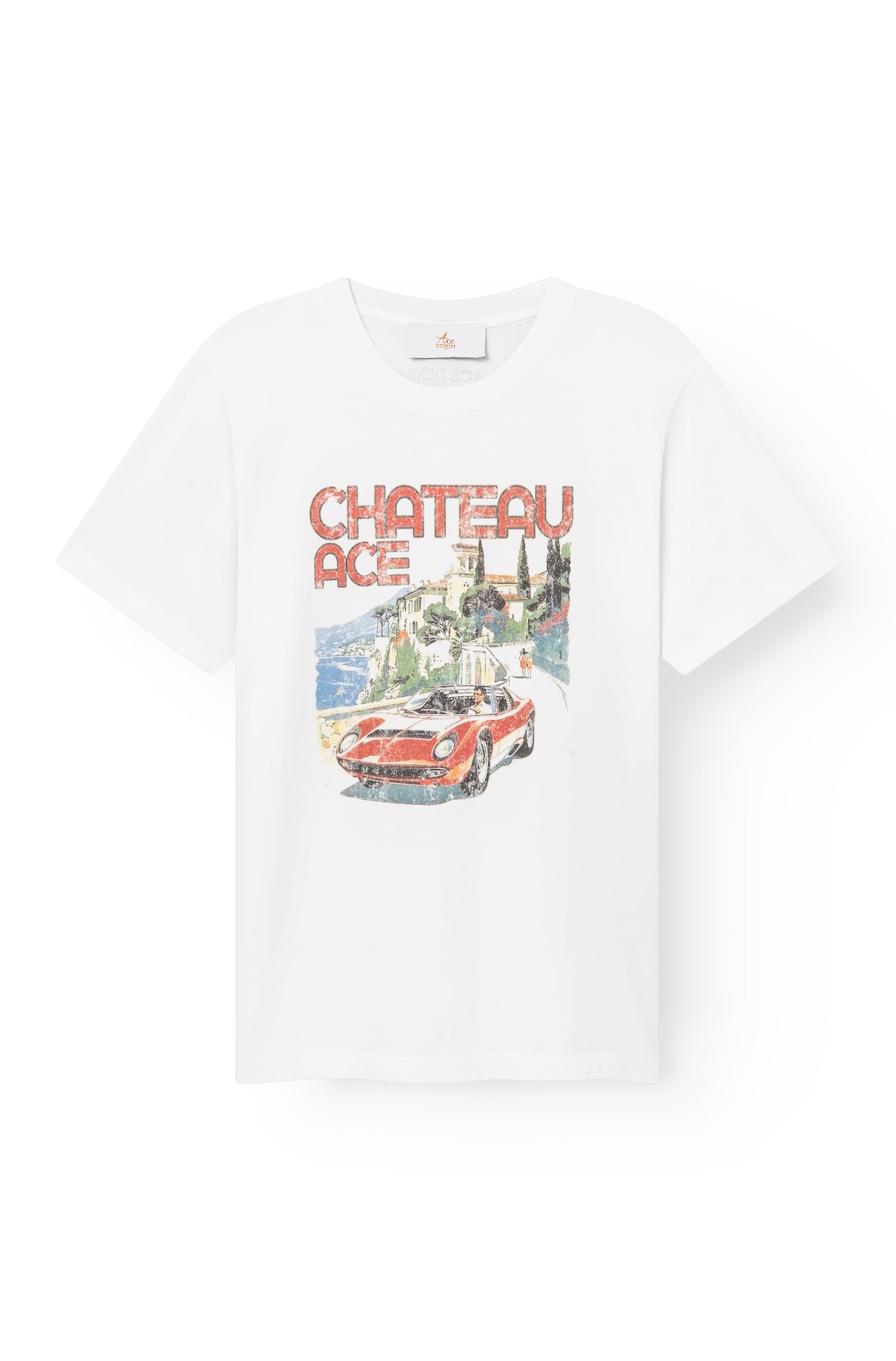 T-shirt homme chateau ace - Ace Denim Paris