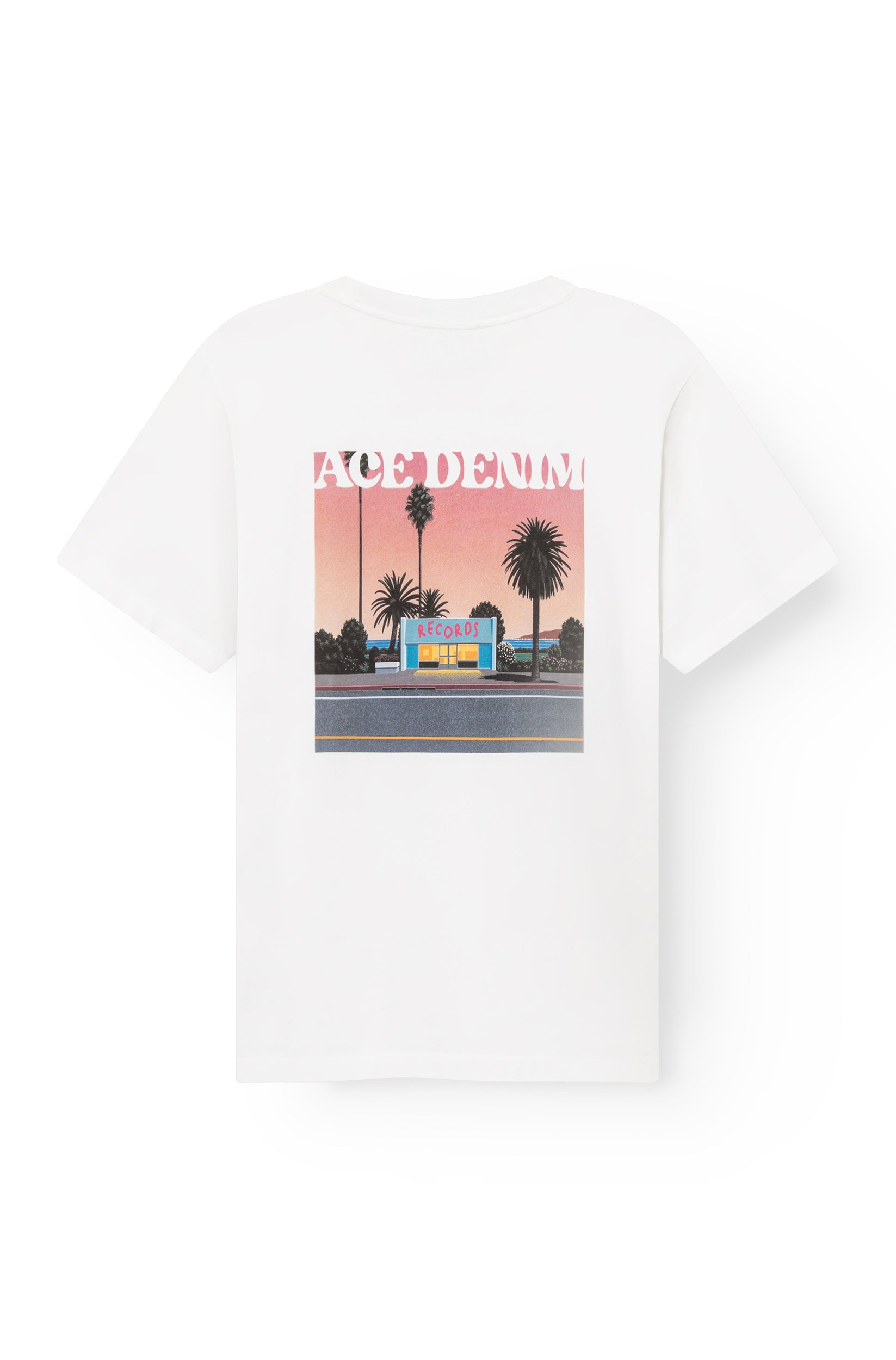 T-shirt homme records Vue 4 - Ace Denim Paris