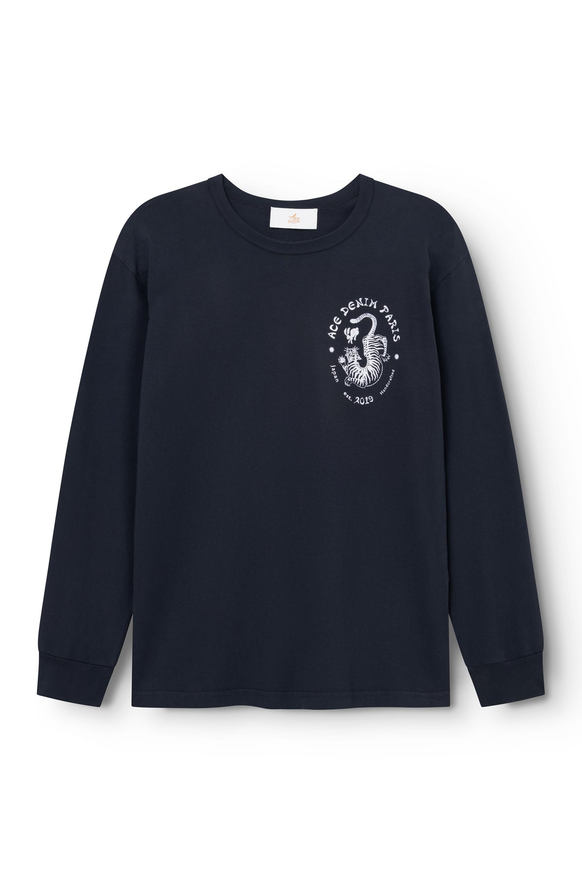 AD92 - T-shirt Manches Longues Marine