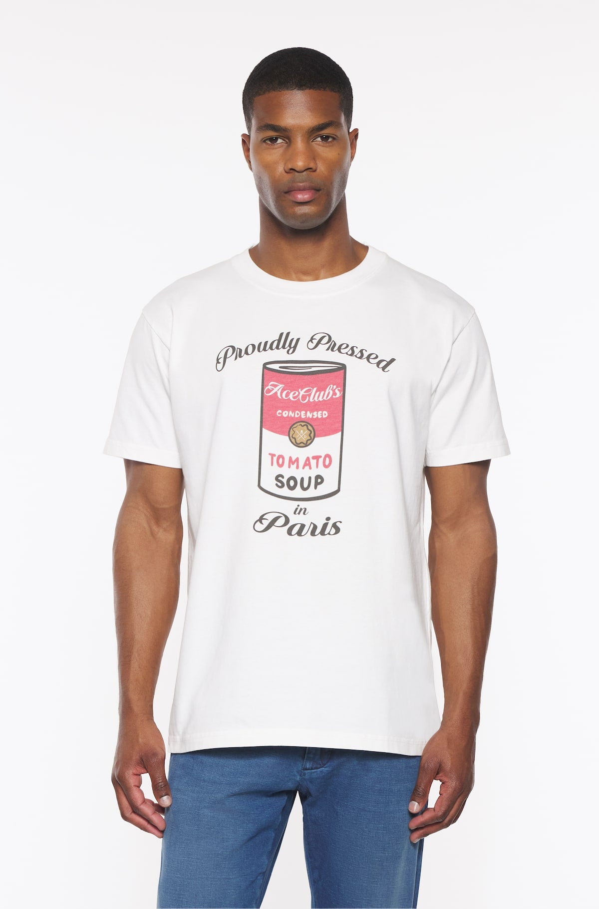 T-shirt homme tomate rouge - Ace Denim Paris