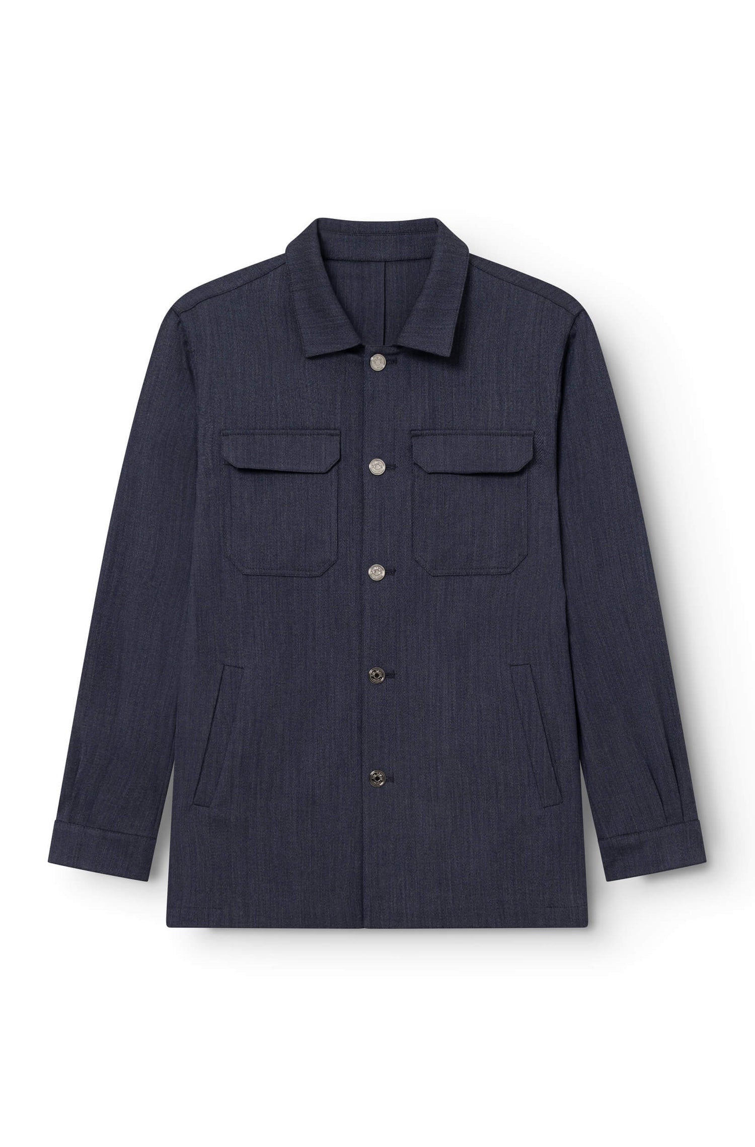 AD 153 - Virgin Wool Jacket Indigo