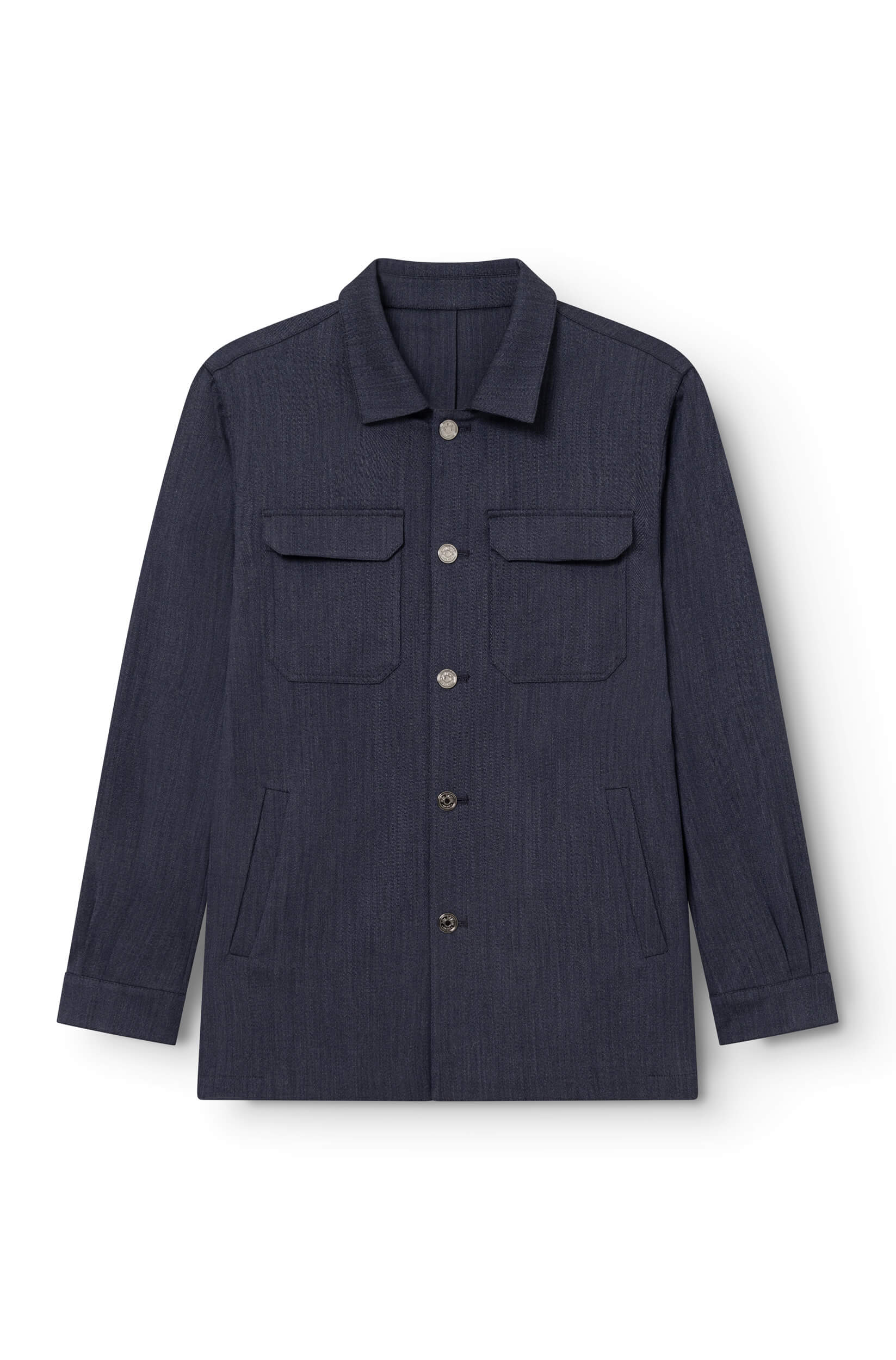 AD 153 - Virgin Wool Jacket Indigo