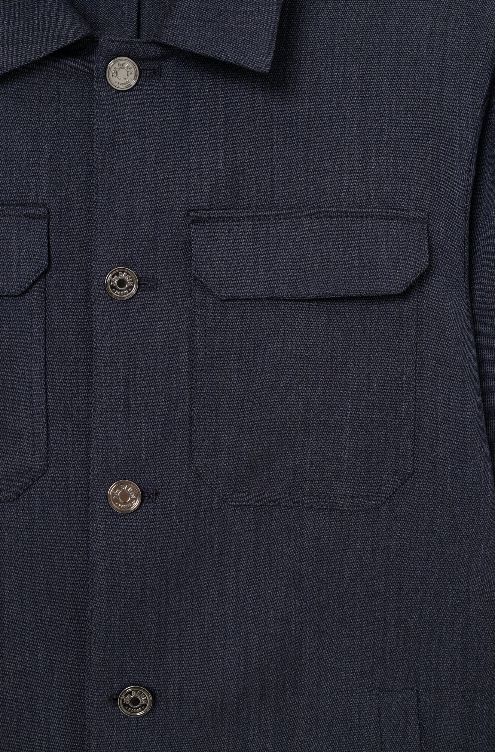 AD 153 - Virgin Wool Jacket Indigo