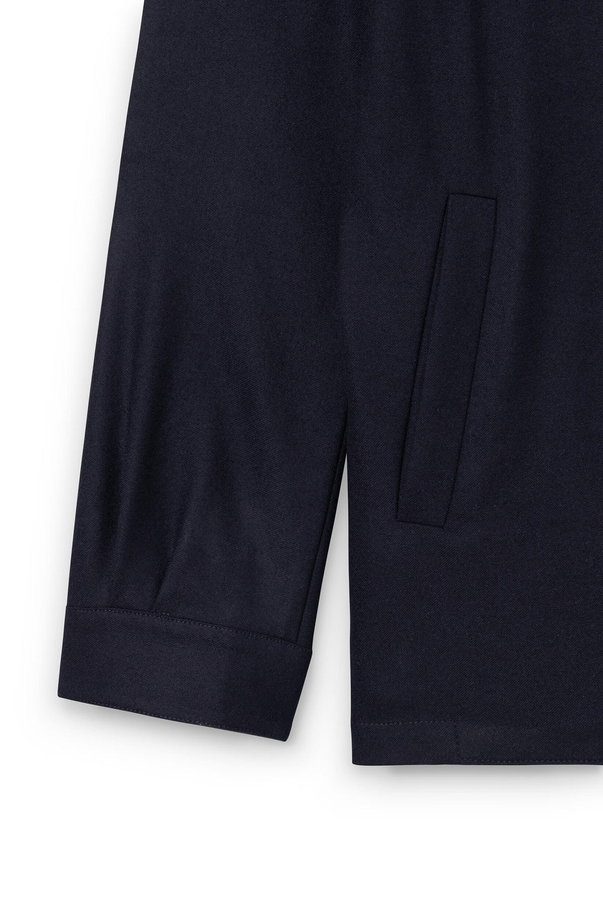 AD 153 - Veste en Laine Mérinos Marine