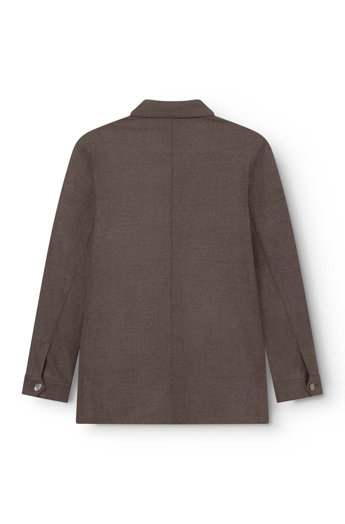 AD 153 - Veste en Laine Mérinos Marron
