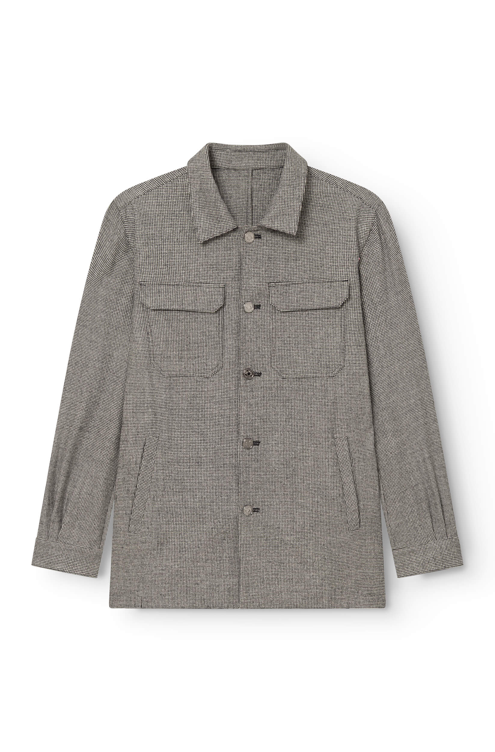 AD 153 - Merino Wool Jacket White Houndstooth