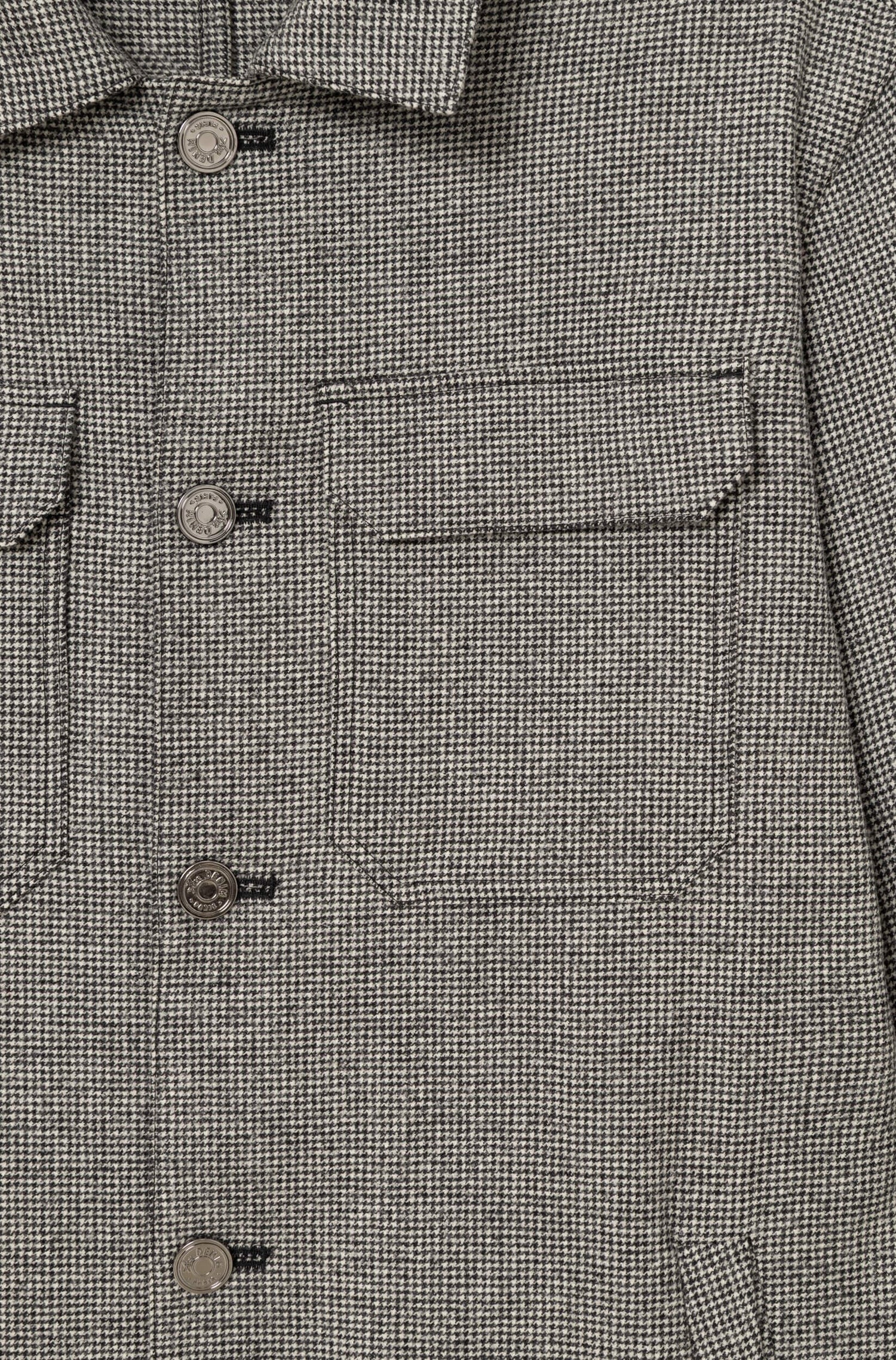 AD 153 - Merino Wool Jacket White Houndstooth