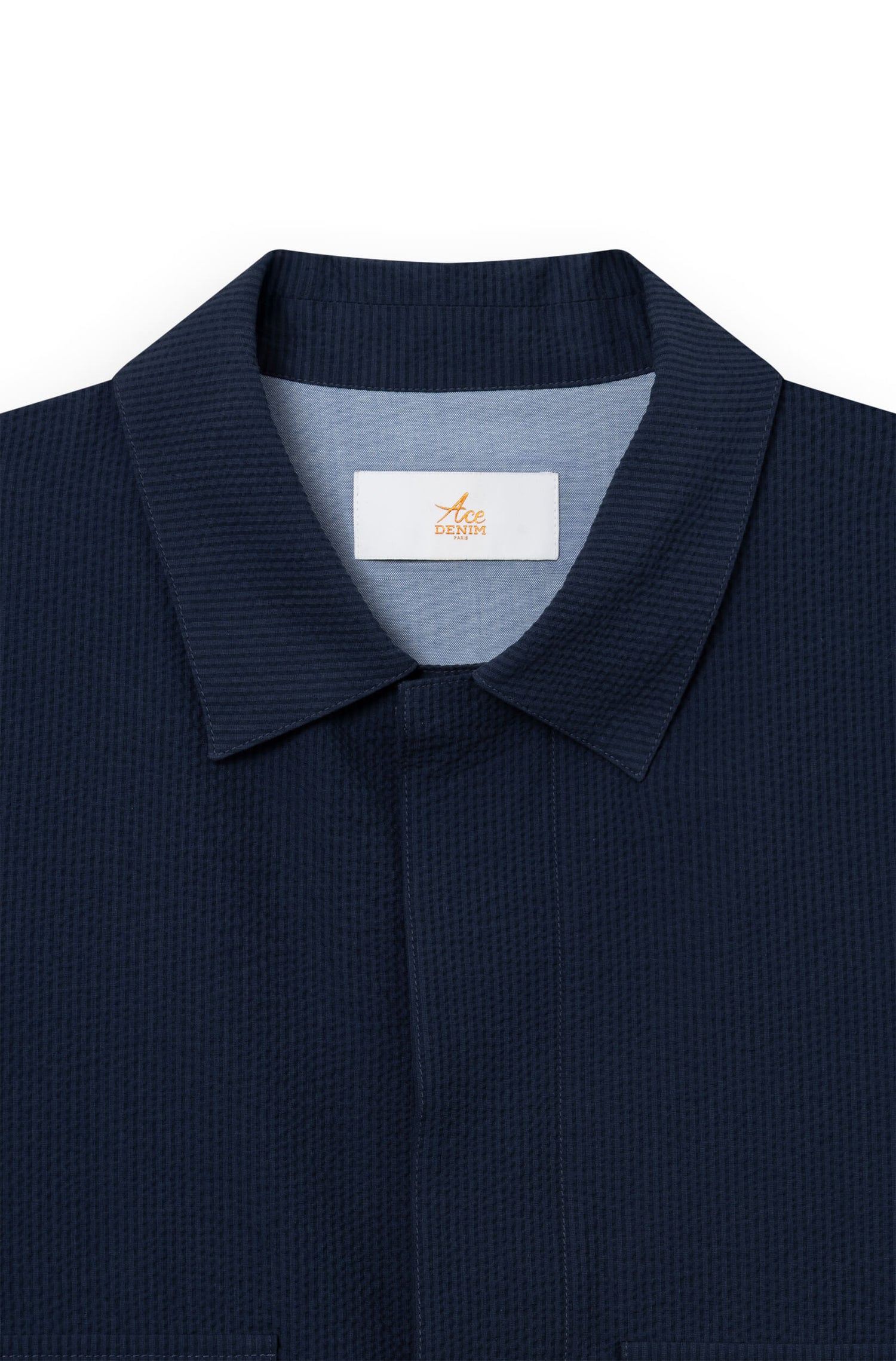 Veste seersucker homme Vue 5 - Ace Denim Paris