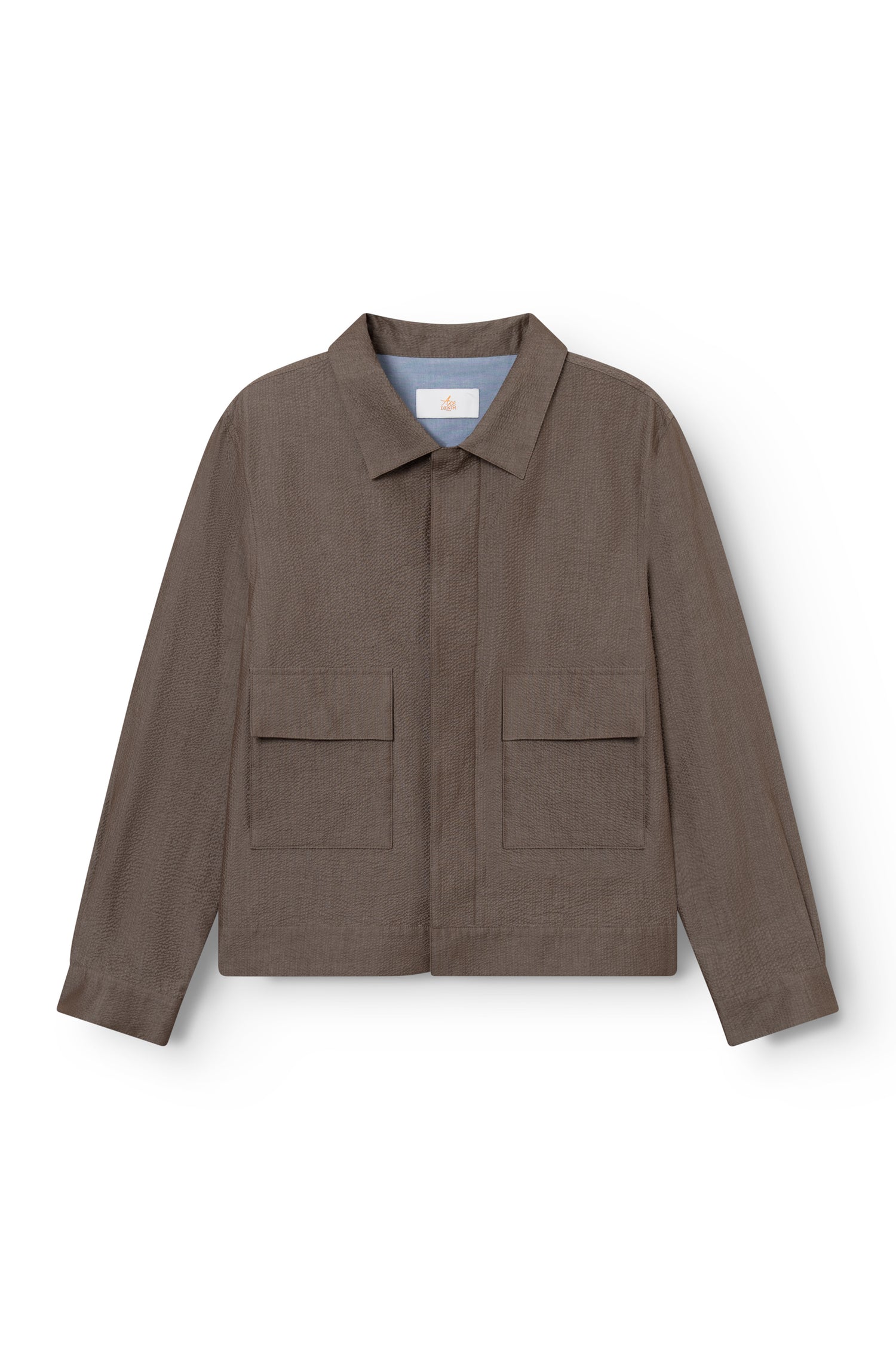 Veste seersucker homme Vue 8 - Ace Denim Paris