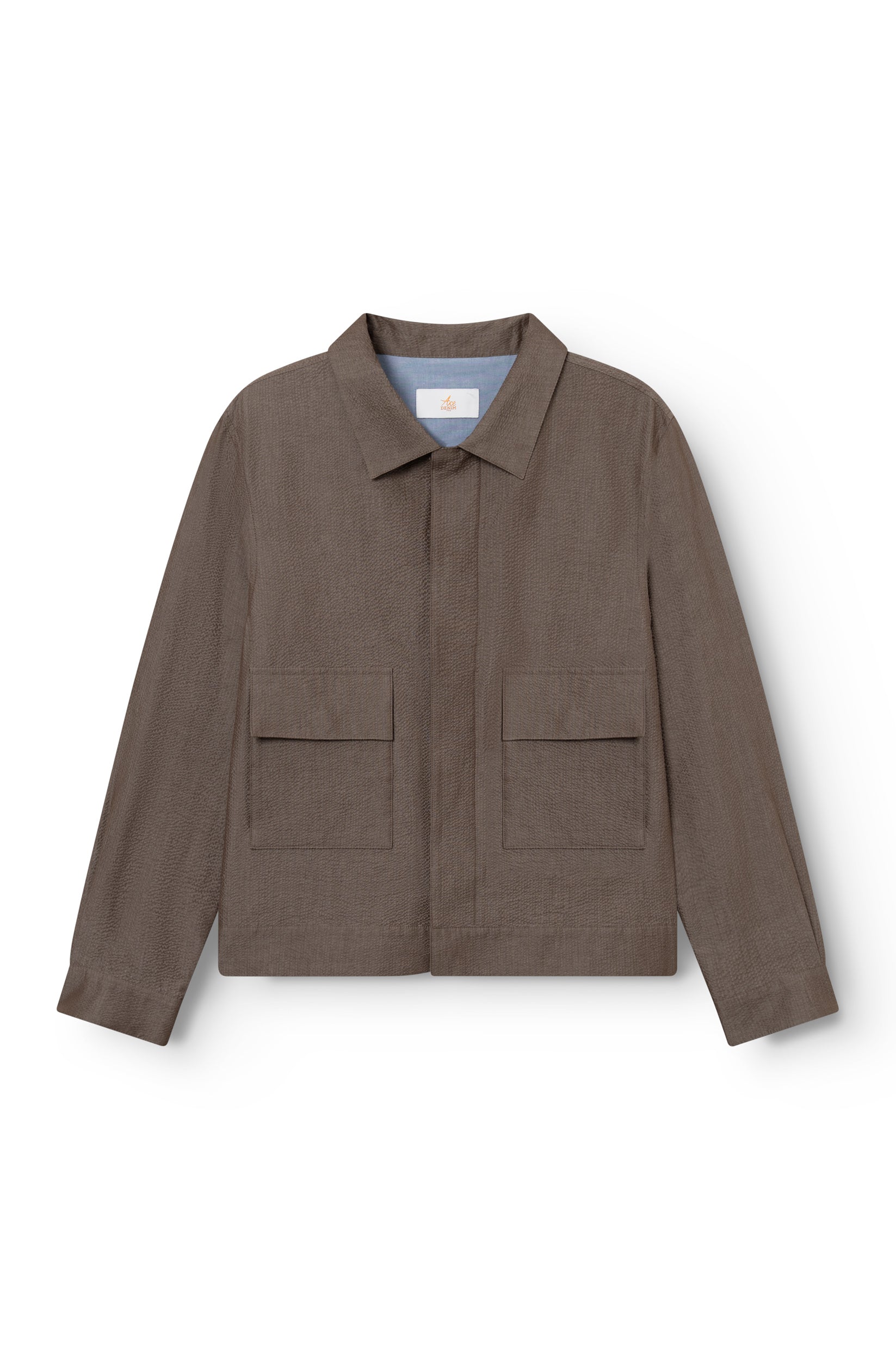 Veste seersucker homme Vue 8 - Ace Denim Paris