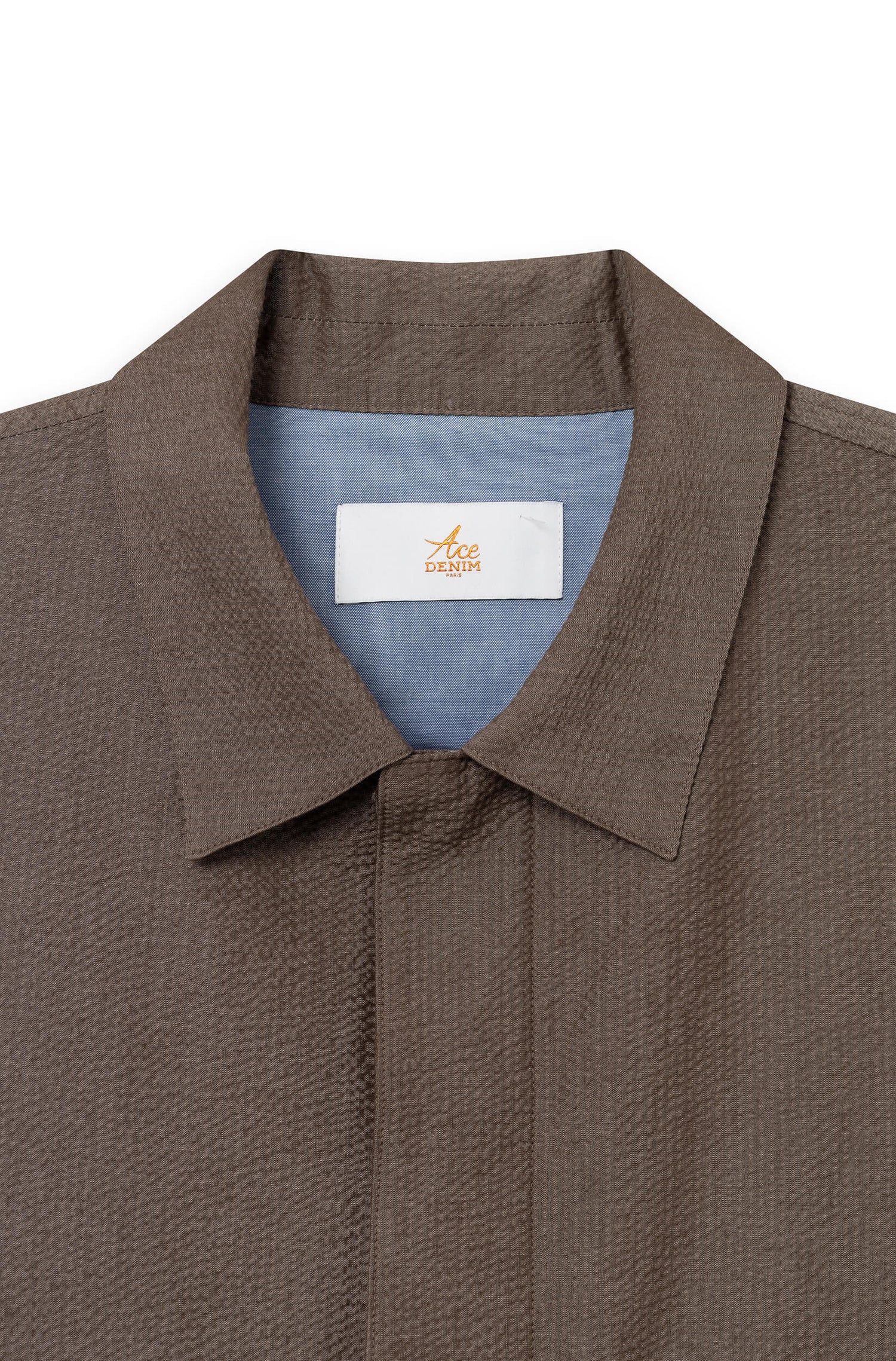 Veste seersucker homme Vue 10 - Ace Denim Paris