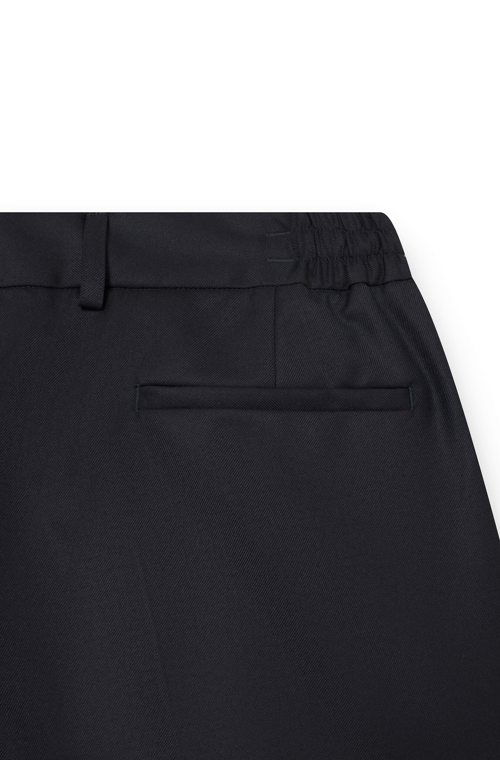 Pantalon laine homme bleu nuit Vue 5 - Ace Denim Paris