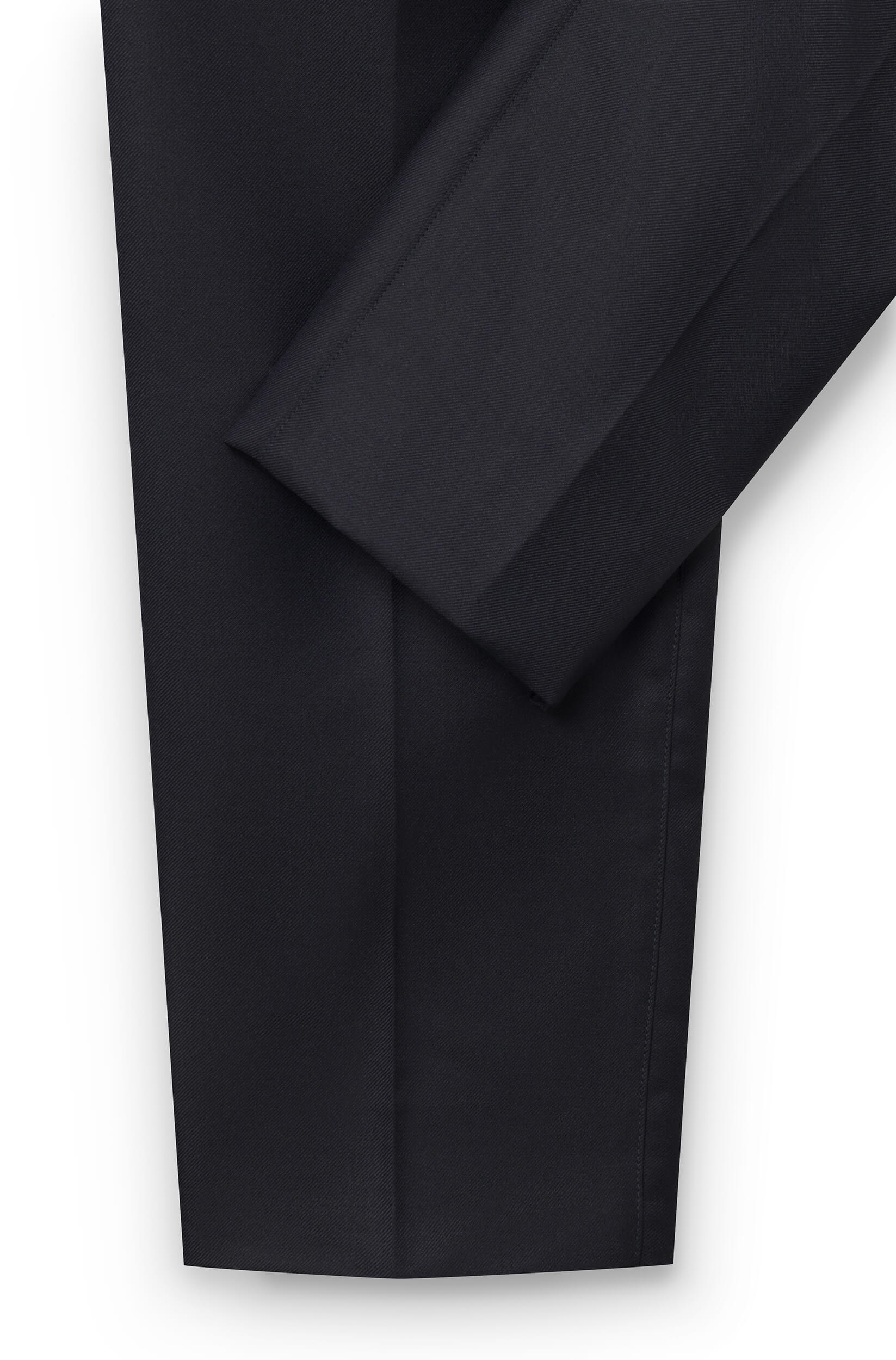 Pantalon laine homme bleu nuit Vue 6 - Ace Denim Paris